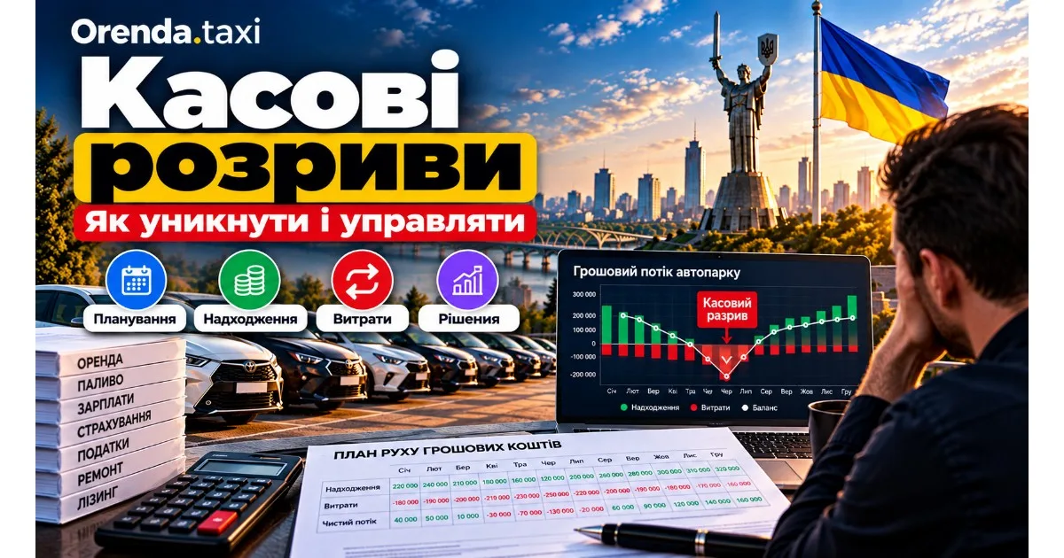 Касові розриви в автопарку: чому прибуткова компанія сидить без грошей